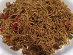 鲜椒牛蛙捞面-老铺烤鸭(宝鸡店)