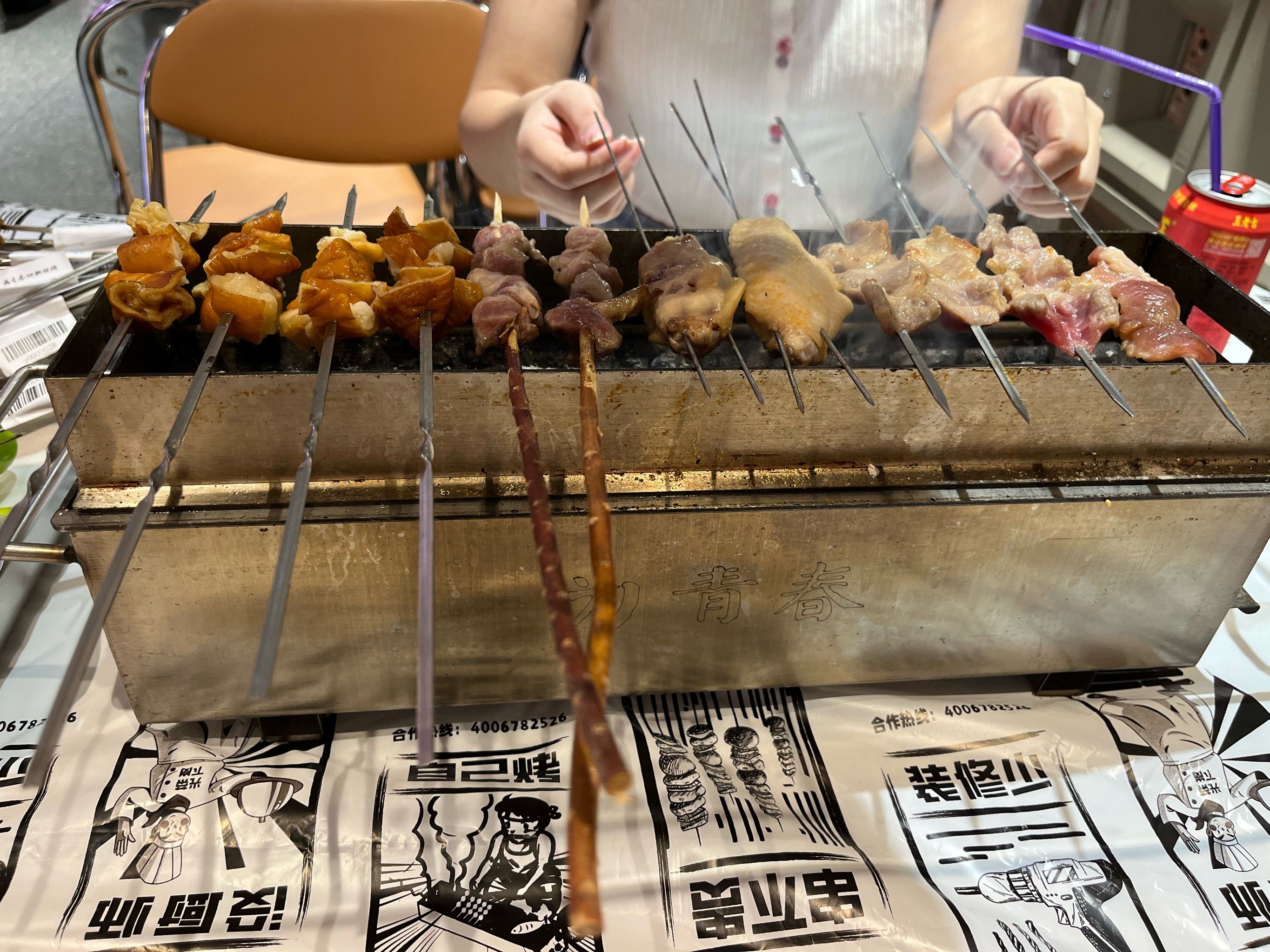 真的太开心了,下次有空我们还来这里吃烧烤哦