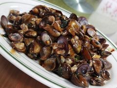 蒜蓉紫苏炒西江蚬-八仔大富楼·河鲜(西江店)