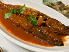 红烧明太鱼-头道大海明太鱼朝鲜族特色美食餐厅(长白山店)