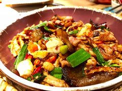 土萝卜干炒土腊肉-吃饭皇帝大(解放西路店)