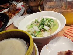 油渣奶白菜-大鸭梨烤鸭(望京店)