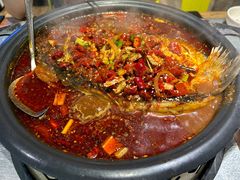 -探鱼·鲜青椒爽麻烤鱼(北京路天河城店)