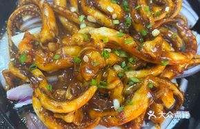 Squid Iron Plate Rice