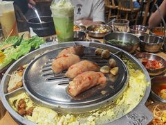 大蒜大肠-姜虎东白丁烤肉(苏州中心店)