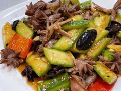 丝瓜炒鵝肾-胜记烧鹅美食