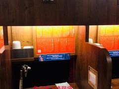 餐具摆设-一蘭拉面(新宿中央东口店)