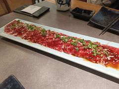 秘制生拌雪花牛肉-沼津港精致料理·寿喜烧·烧鸟(龙湖南桥天街日料榜单店)
