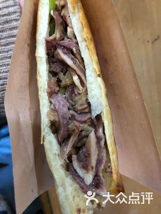 孙记河间驴肉火烧(和平门店)板肠火烧图片 - 第4张