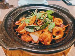 九层塔酱爆东山小管-四道菜·福建菜馆(新街口金鹰店)