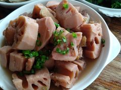 蓮藕燜豬手-大赤坎肥仔强烧味海鲜餐厅(大赤坎店)
