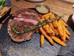 安格斯眼肉牛排薯条-幸邻食堂