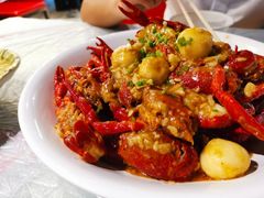 蒜蓉大虾-美膳居川菜馆油焖大虾烧烤(卓刀泉店)