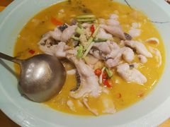 经典酸菜鱼-丁记盐蘸牛肉·新杭菜(河东路店)