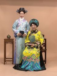 -后宫·古装汉服京剧儿童亲子全家福摄影