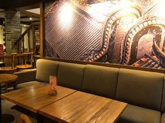 岭南建筑的蜗耳墙-COSTA COFFEE(岭南天地店)