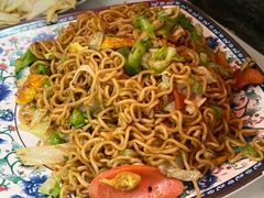 炒方便面-大槐树烤肉馆