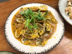 椰香咖喱炒花甲-禾气食店