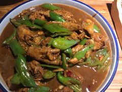 辣炒本地小公鸡-吕氏疙瘩汤·私家菜馆(慈云寺店)