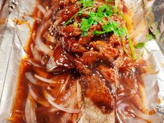 酱烤活鲈鱼-新白鹿餐厅(虹桥南丰城店)