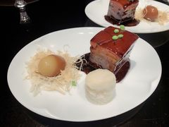 温泉鹌鹑蛋红烧肉-上海苏宁宝丽嘉酒店·嘉府壹号中餐厅
