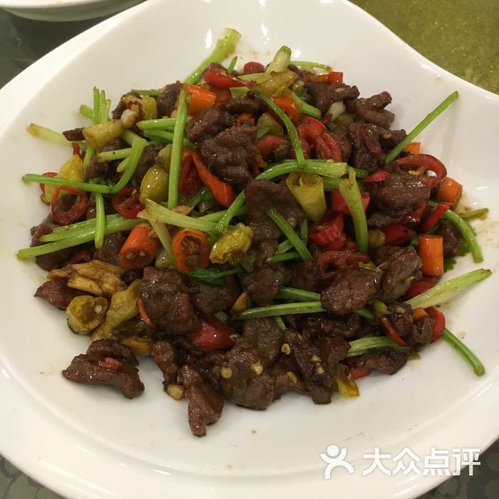 家乡碎炒黄牛肉