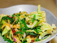 花菜炒肉片-新发现(苏州中心商场店)