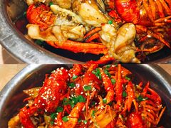 蛙仔油焖大虾-可可大虾武汉土菜大排档(万松园1店)