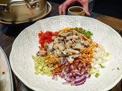 老虎菜拌蛤肉-魁盛居百年鲁菜馆(县西巷店)