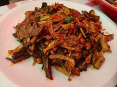 现拌红油心舌-洪霞餐馆·川菜·鲜货现炒(两江春城店)
