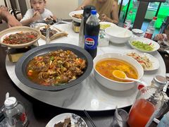 -阿峰饭店·本地土菜馆·农家土鸡煲·一品神仙鸡(报福店)
