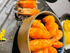 元宝煎红虾-御花园·粤菜·海鲜火锅(中山公园店)