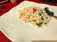 鸡头米炒虾仁-洲际酒店·凌霄中餐厅SUMMIT