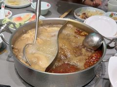 招牌牛腩牛筋锅-宴全牛粤来越牛潮汕鲜牛肉火锅(海州万达广场店)