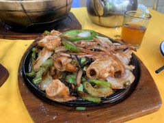 铁板紫苏竹肠-汤氏美食台山水步特色黄鳝饭(龙津东路店)