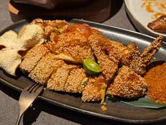 招牌陈皮芝麻脆皮鸡-一川二水•粤川醉(CP静安店)
