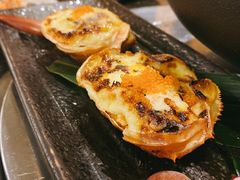 芝士焗蟹宝-万福炭火烤肉日本料理(新街口店)