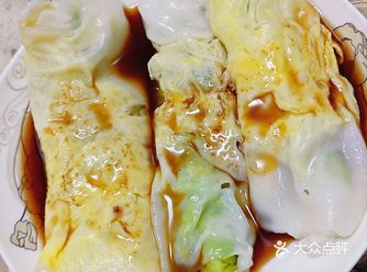 家庭自制版肠粉成本不到2块钱的快手菜