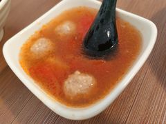 番茄丸子汤-老家猪肝面(石油路店)
