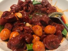猪尾巴炖鸽子蛋-翠清酒家(万丰路店)