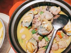 东海鲍鱼煨土鸡-望湘园·洞庭渔宴(浦江欢乐颂店)