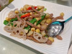 泮塘三秀炒羊柳-新兴家喻酒家·羊城名宴(昌岗店)