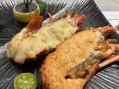 南非龙虾两吃-一板铁板烧·隐秘一线江景花园餐厅(西湖左岸·天元店)