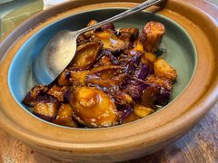 石锅茄子焗鲍鱼-A One Kitchen·南京精菜馆(晶丽酒店店)