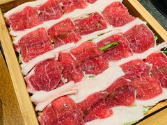 现切鲜羊上脑-老墙根涮肉·铜锅·烧烤(欢乐谷·王四营店)