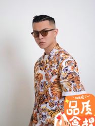 -海文先生国潮烫染男士理发馆