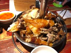跳钢管舞的鸡-庆江南江南菜(张家港吾悦店)