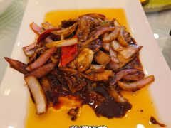 葱爆腰花-怡园饭店-餐厅(四望亭店)