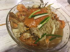 iphone_upload_pic-十面欢腾·海鲜面·台式Bistro(长乐路店)