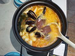 糟粕醋海鲜锅-香香海南菜餐厅